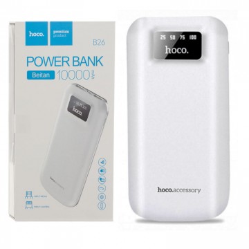 Power Bank Hoco B26 10000 mAh Original белый в Одессе