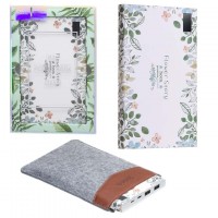 Power Bank Hoco B33 Flower Story 20000 mAh Original White Curd Flower