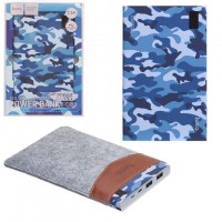 Power Bank Hoco B33A Camouflage 20000 mAh Original Camouflage Blue