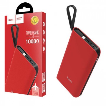 Power Bank Hoco J25A With Cable Micro 10000 mAh Original красный в Одессе