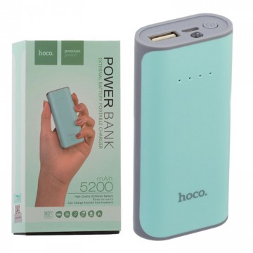 Power Bank Hoco B21 5200 mAh Original бирюзовый в Одессе