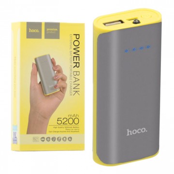 Power Bank Hoco B21 5200 mAh Original серый в Одессе