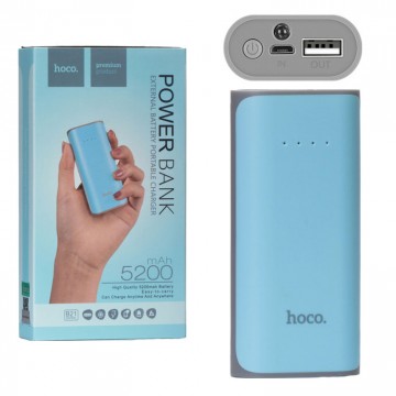 Power Bank Hoco B21 5200 mAh Original синий в Одессе