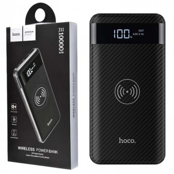 Power Bank Hoco J11 Astute Wireless Charging 10000 mAh Original черный в Одессе