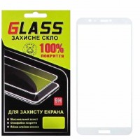 Защитное стекло Full Glue Huawei P Smart, Enjoy 7s white Glass