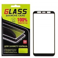 Защитное стекло Full Glue Samsung A7 2018 A750 black Glass