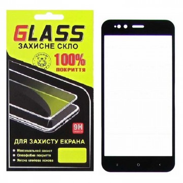 Защитное стекло Full Glue Xiaomi Mi5X, Mi A1 black Glass в Одессе