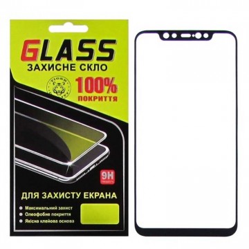 Защитное стекло Full Glue Xiaomi Mi 8, Mi 8 Pro black Glass в Одессе