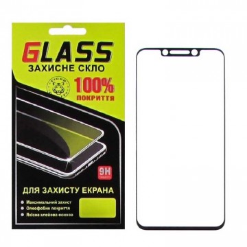 Защитное стекло Full Glue Xiaomi Pocophone F1 black Glass в Одессе