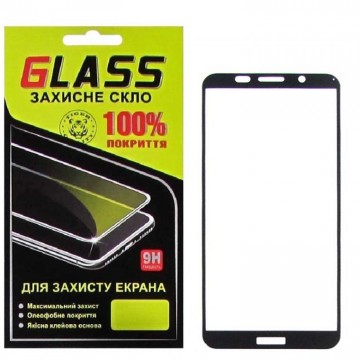 Защитное стекло Full Glue Huawei Y5 2018, Y5 Prime 2018, Y5 Lite 2018 black Glass в Одессе