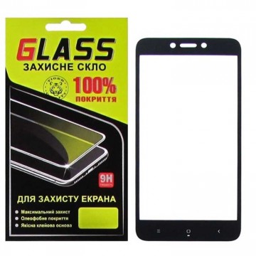 Защитное стекло Full Glue Xiaomi Redmi 4x, Redmi GO black Glass в Одессе