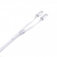 USB шнур Zipper Lightning and Micro USB 1m белый