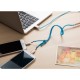 USB шнур Zipper Lightning and Micro USB 1m зеленый в Одессе