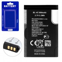 Аккумулятор Nokia BL-4C 890 mAh 1006, 1202, 1203 A класс