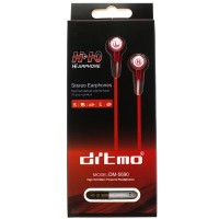 Наушники ditmo DM-5690 красные