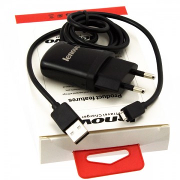 Сетевое зарядное устройство Lenovo TC B250 1USB 1.0A black в Одессе