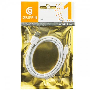 USB кабель Griffin micro USB 1m белый в Одессе
