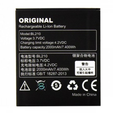 Аккумулятор Lenovo BL210 2000 mAh A606, S650, A766, S820 AAA класс тех.пакет в Одессе