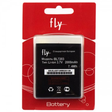 Аккумулятор Fly BL7203 2000 mAh IQ4405 AAA класс блистер в Одессе