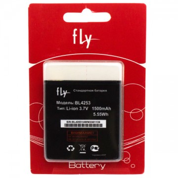 Аккумулятор Fly BL4253 1500 mAh IQ443 AAA класс блистер в Одессе