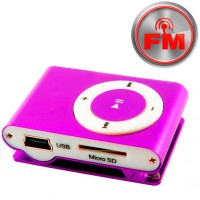 MP3 плеер iPod Shuffle FM малиновый