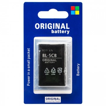 Аккумулятор Nokia BL-5CB 800 mAh 105, 109, 111, 113 AA/High Copy блистер в Одессе