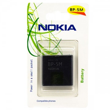 Аккумулятор Nokia BP-5M 900 mAh 5610, 5700, 6500 AA/High Copy блистер в Одессе