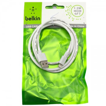 USB кабель Belkin Lightning 1m тех.пакет белый в Одессе