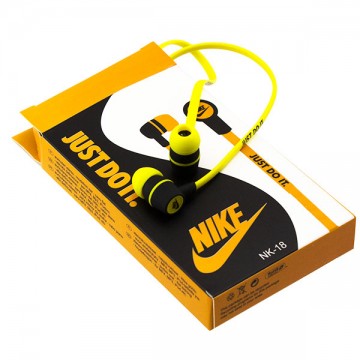 Наушники Nike NK-18 Just do it желтые в Одессе