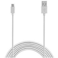 Micro USB кабель 2m белый