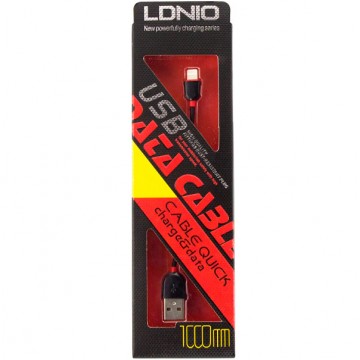 USB-iPhone 5S LDNIO LS11 1m черный в Одессе
