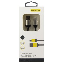 USB-iPhone 5S кабель 8Pin 1.5m черный