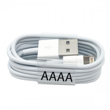 USB-iPhone 5S кабель AAAA 1m белый в Одессе