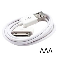 USB-iPhone 4S кабель AAA 1m белый