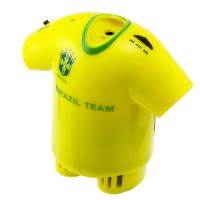 Портативная колонка Brazil team V2 желтая