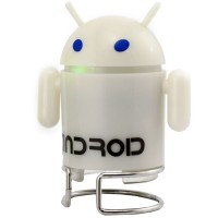 Портативная колонка Android 02 белая