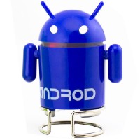 Портативная колонка Android 02 синяя