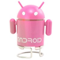 Портативная колонка Android 02 розовая