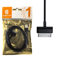 USB кабель Griffin Apple Apple 30pin 1m черный