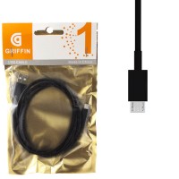 USB кабель Griffin micro USB 1m черный