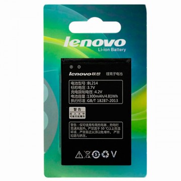 Аккумулятор Lenovo BL214 1500 mAh A269, A300T, A316, A369 AAA класс блистер в Одессе