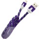 USB кабель Lightning iPhone 5S плоский тканевый 1m фиолетовый в Одессе