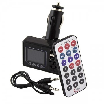 FM модулятор трансмиттер Car-Music YC-952 2USB черный в Одессе