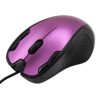 Мышь проводная ZW-105 фиолетовая