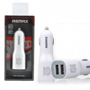 Автомобильное зарядное устройство Remax CC201 2USB 2.1A white в Одессе