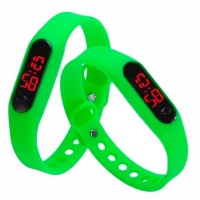 Часы наручные LED Watch 004 Mini салатовые