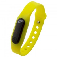 Часы наручные LED Watch 004 Nike Mini желтые