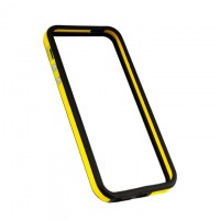 Чехол-бампер Apple iPhone 5 Bumpers черно-желтый
