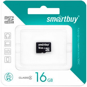 Карта памяти micro SD Smartbuy 16GB class 4 в Одессе