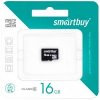 Карта памяти micro SD Smartbuy 16GB class 10